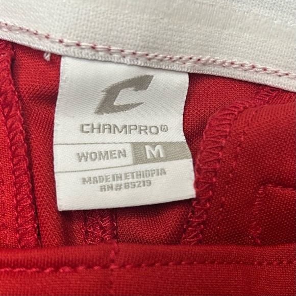 Champro softball pants red size medium - Picture 6 of 10